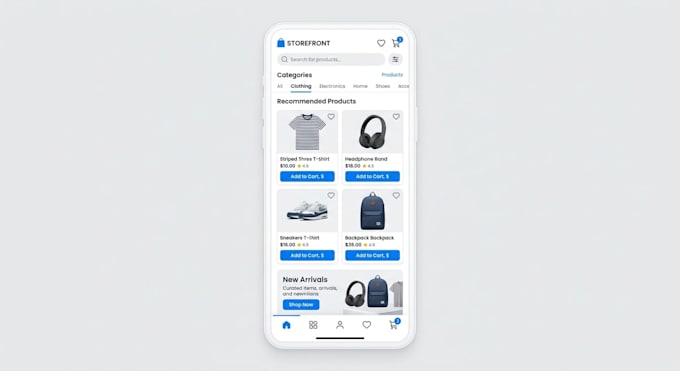design UI UX for ecommerce platforms