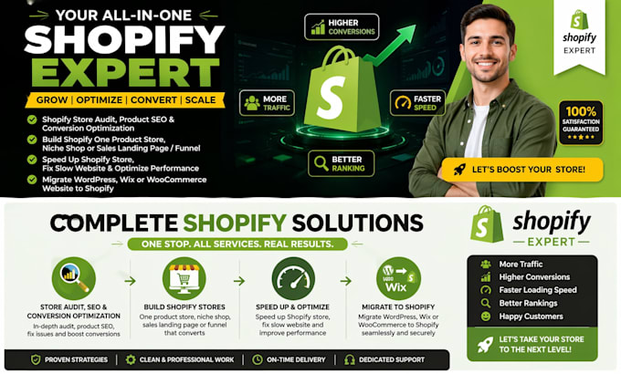 speed up shopify store, fix slow website and optimize performance, speed expert
