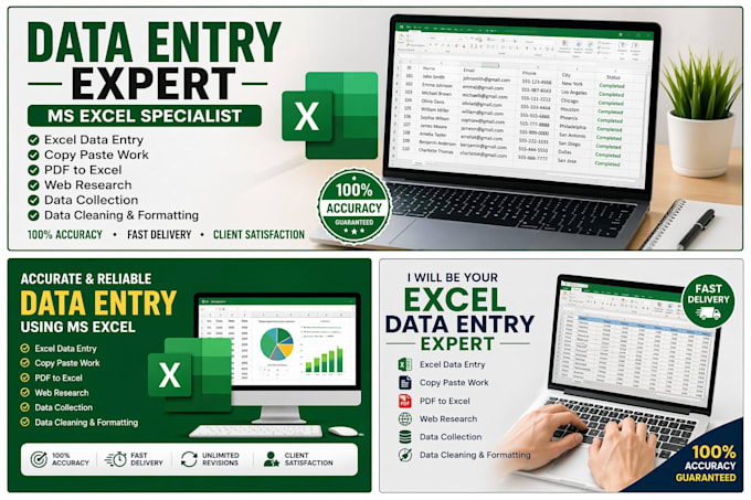 do accurate data entry in microsoft excel