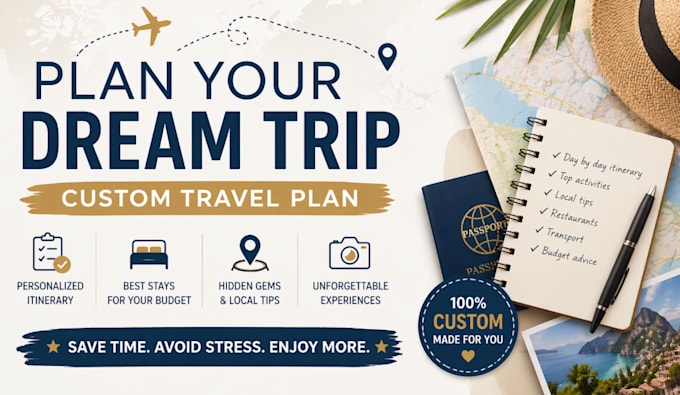 conceve a personalized travel plan