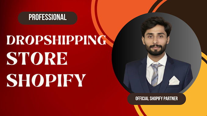 design a branded shopify dropshipping store