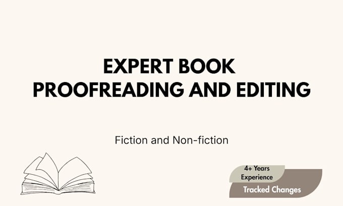 professionally proofread and edit your book, manuscript or novel