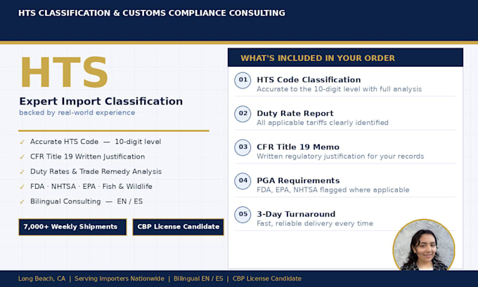 classify your imported goods with accurate hts codes for US customs