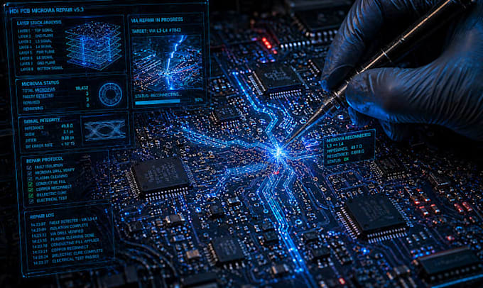 fix hdi pcb layout microvias routing errors and gerber issues pro 2026