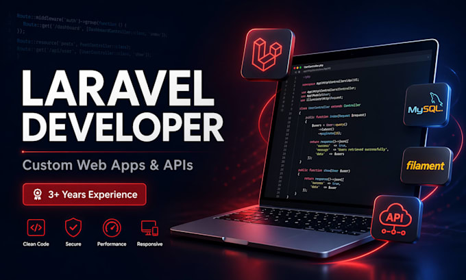 Be your laravel developer and build scalable web applications by ...