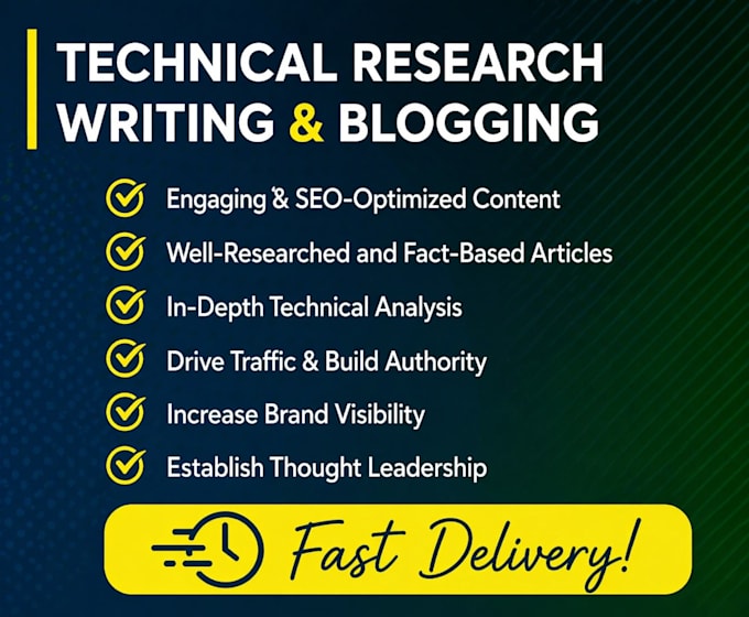 be your expert technical and creative content writer