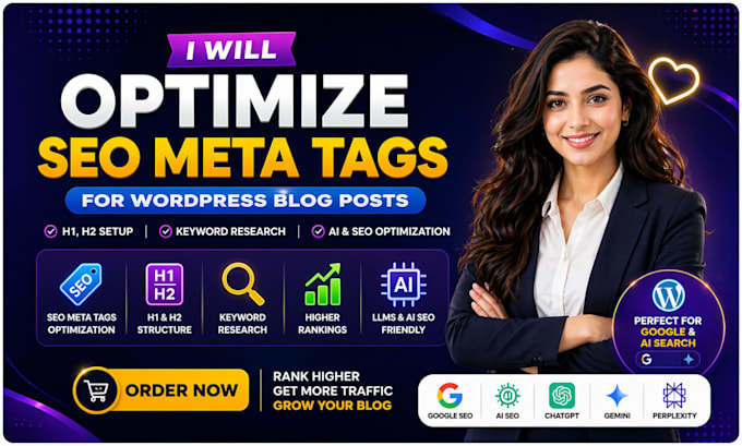 optimize seo meta tags for wordpress blog posts to improve rankings