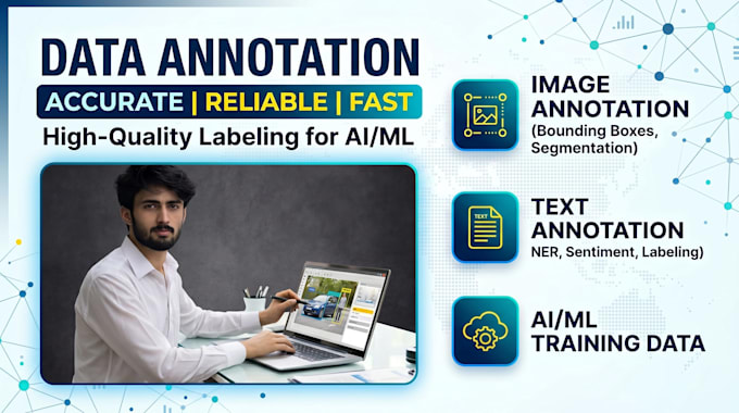 do professional image annotation and labeling