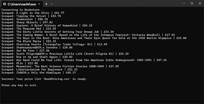 do expert web scraping and data collection using c sharp
