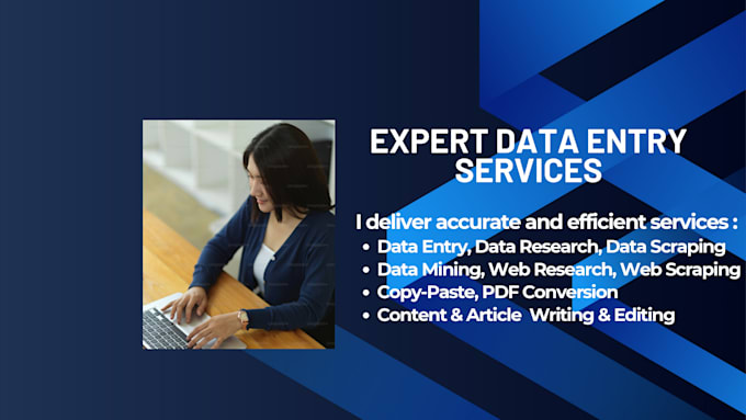 do accurate data entry web research PDF conversion