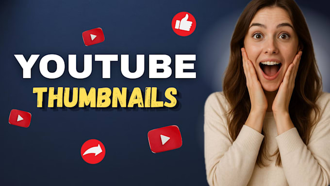 design high quality youtube thumbnails