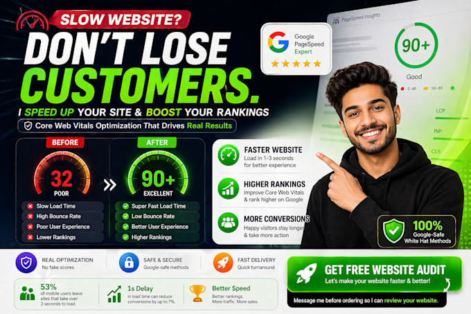 optimize core web vital to keep visitors and improve SEO