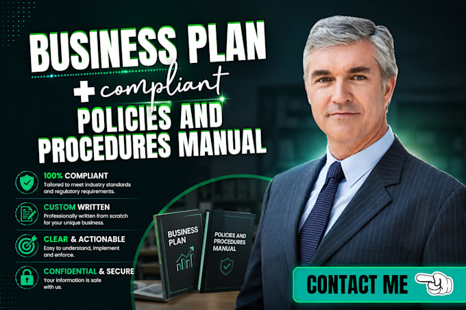 create a well detailed policy and procedures manual for your business