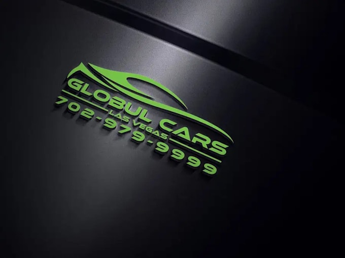 do unique professional minimalist car dealership logo
