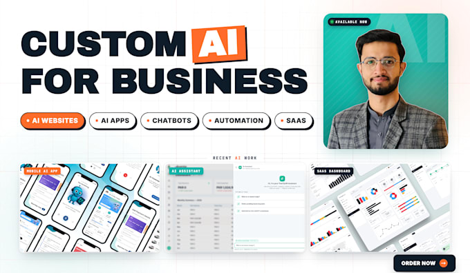 build ai website, ai saas app and ai chatbot
