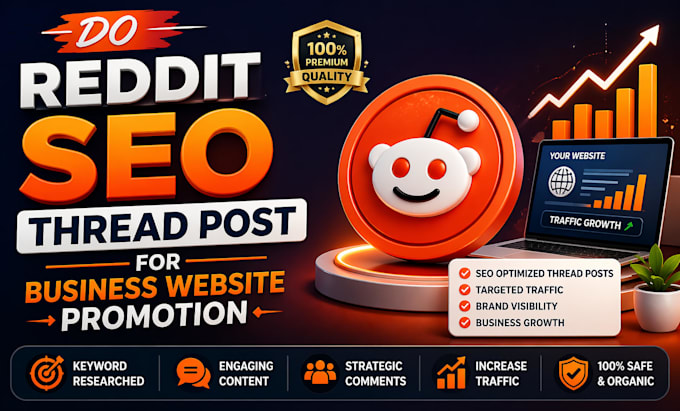 do reddit seo thread post for business website promotion