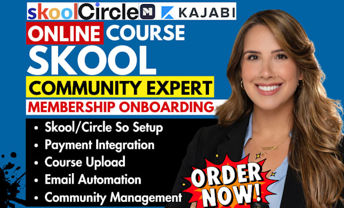 skool community setup circle so setup membership onboarding community management