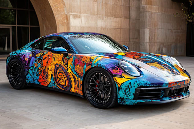 van wrap, vehicle wrap, car wrap design