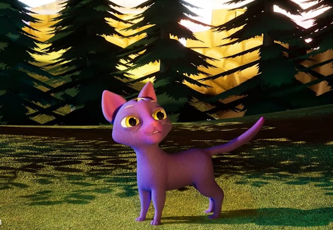 create a stylized 3d creature character for your game