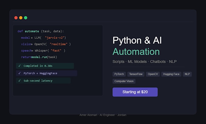 Construa um script de automação em python personalizado para seu fluxo ...