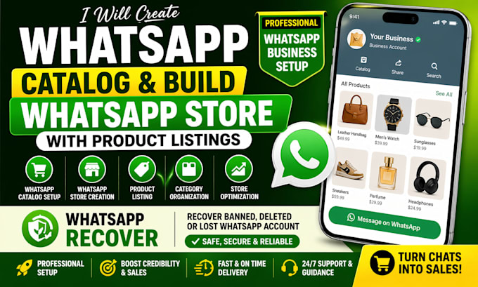 create whatsapp catalog build whatsapp store setup product listings