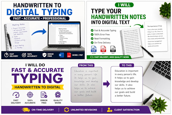 do typing handwriting copypaste