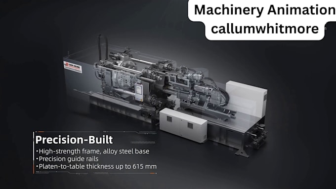 do 3d industrial animation machinery process mechanical equipment cad assembly
