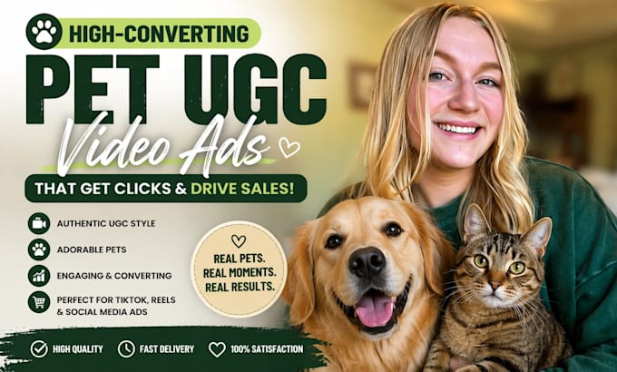 create pet ugc ads for your brand