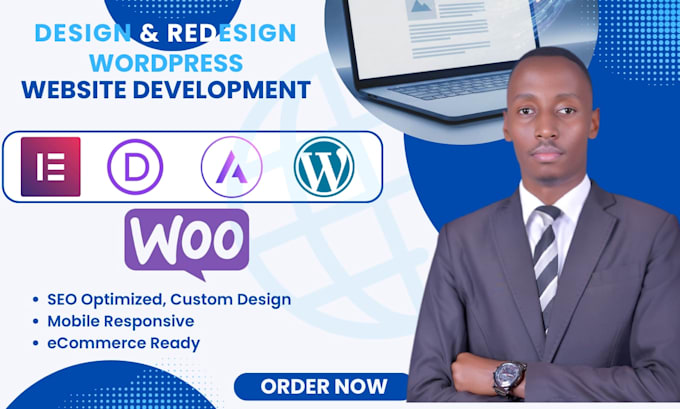 wordpress website website design website development luxury website business