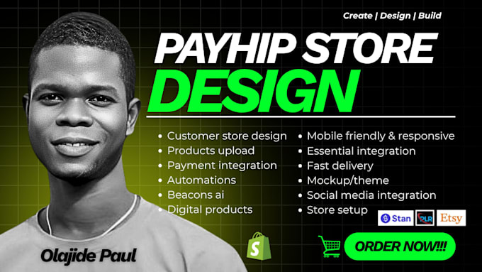 design and launch your complete payhip digital product business, setup stanstore