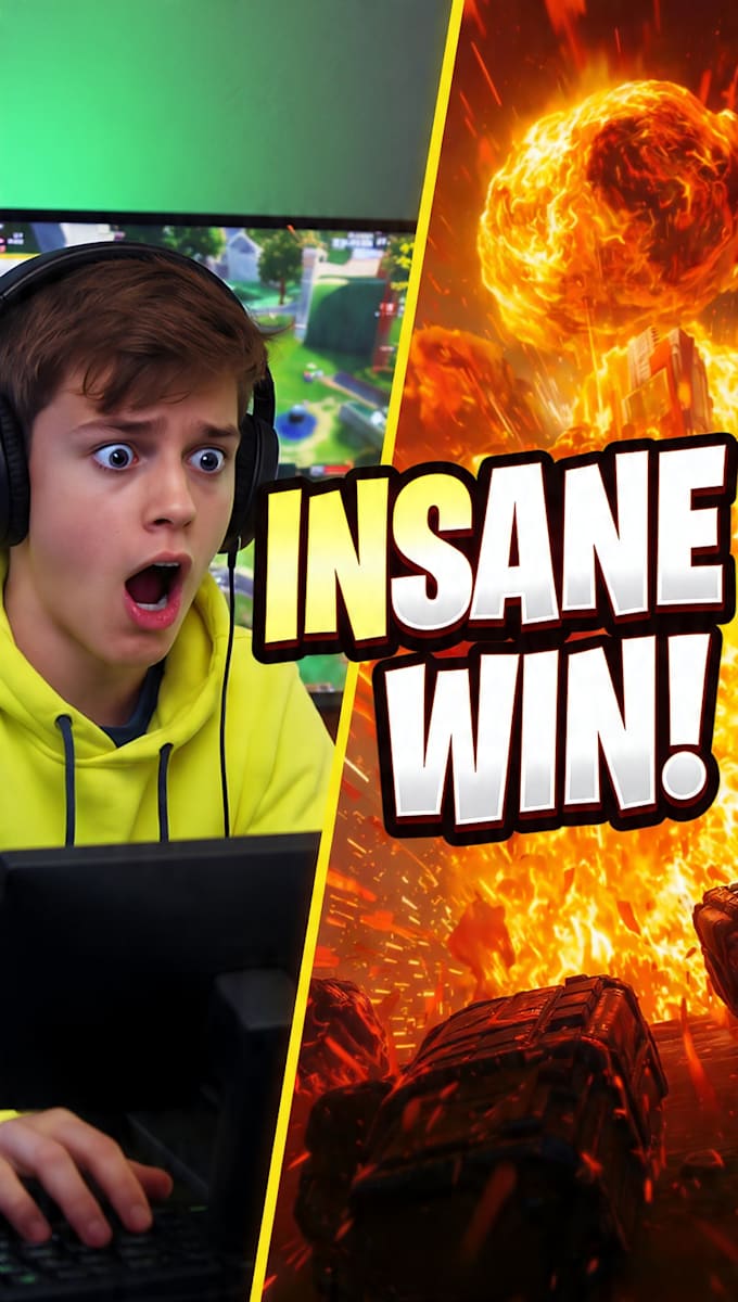 design viral fortnite youtube gaming thumbnail