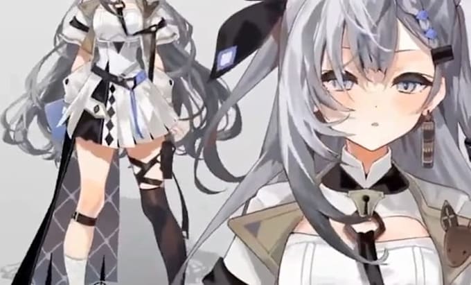 draw and rig your live2d model, live2d vtuber, vtuber model, vtuber