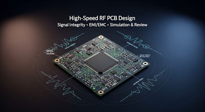 design high speed rf pcb layout signal integrity emi emc simulation and review