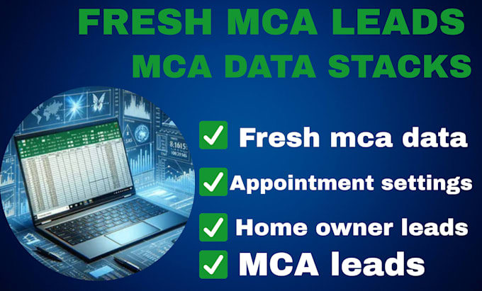 provide verified high converting mca leads