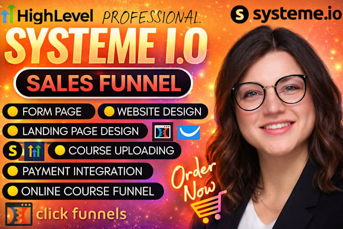 build your gohighlevel funnel and automation