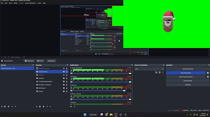 create custom 3d vtuber burnt peanut vrchat ar avatar filter for streaming