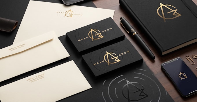 design an elegant brand identity