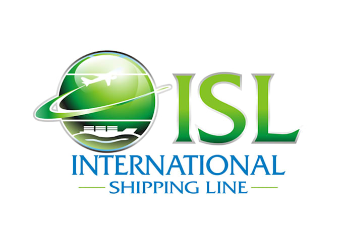 create custom shipping logo for courier service