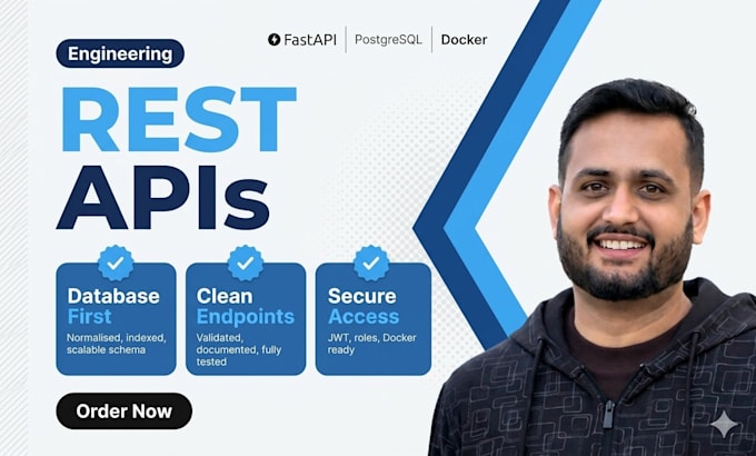 build fastapi or flask rest API with database design
