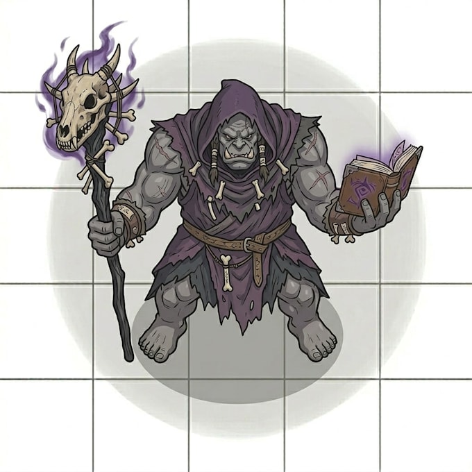 create fantasy rpg character tokens and art for tabletop games