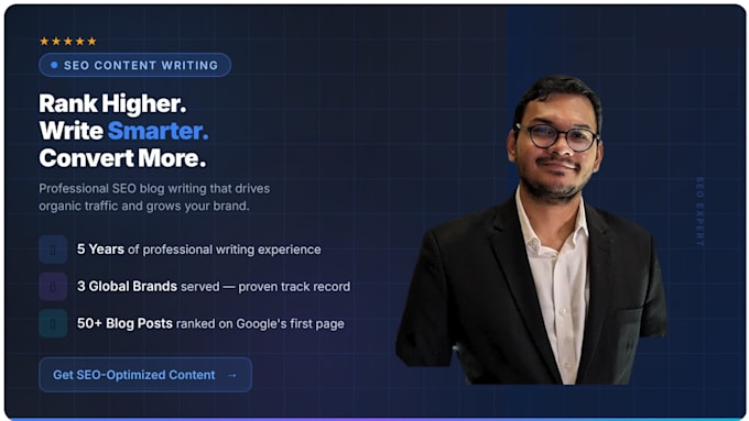 write SEO blog posts in english