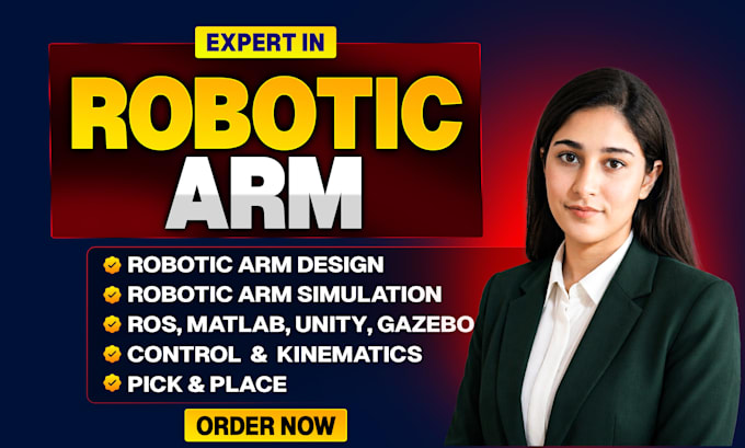 do robotic arm design and simulation