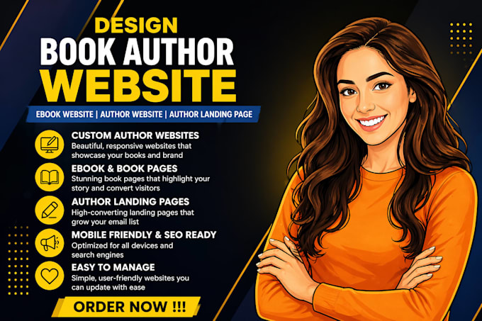design book author website ebook website author website author landing page edit