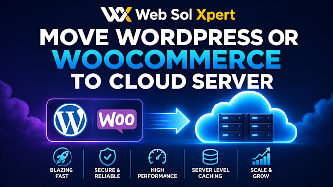 move wordpress or woocommerce store to fast cloud vps server