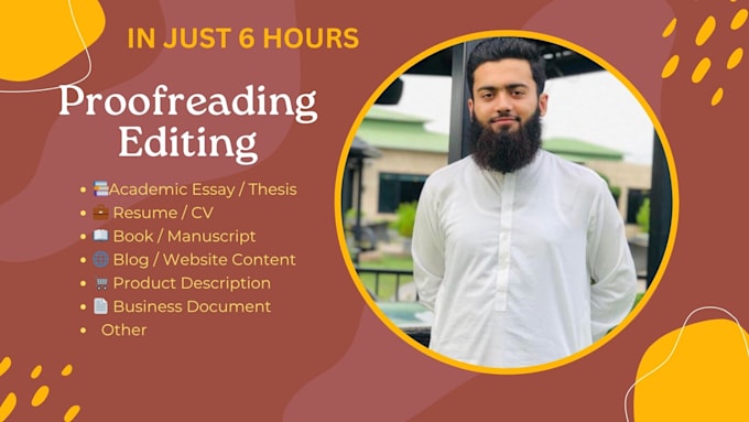 proofread and copyedit your book