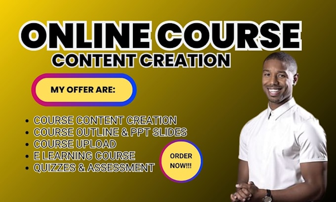 create online course content, course curriculum for your online school