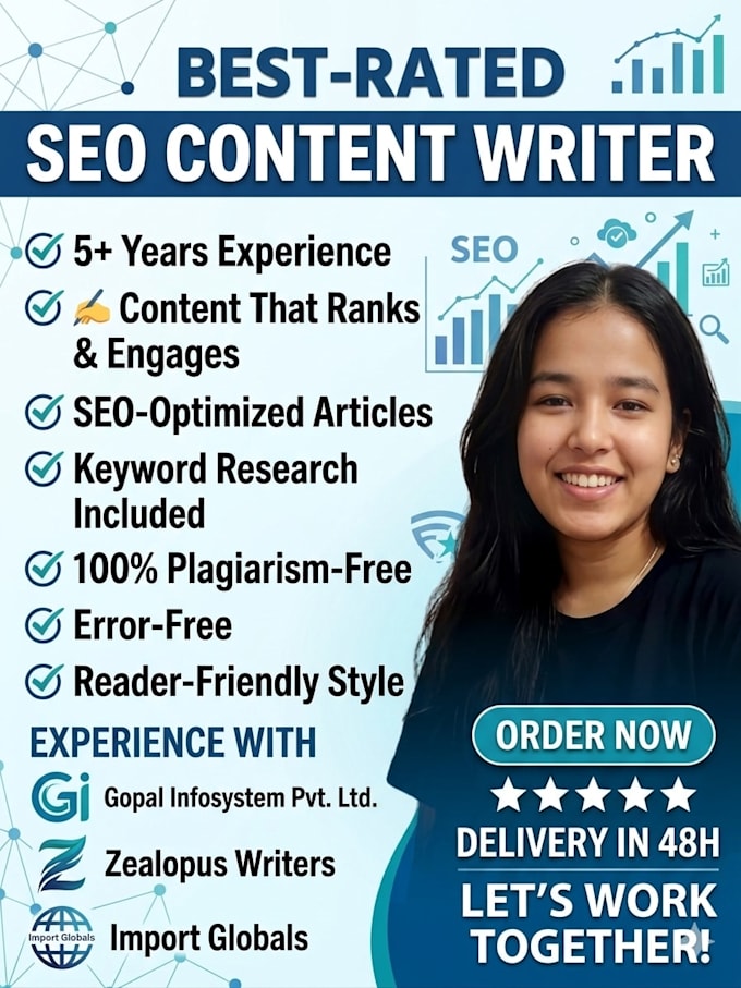 write enthusiastic content that exactly suits your needs