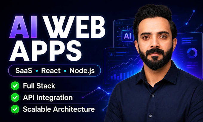build custom ai software or web app as full stack developer