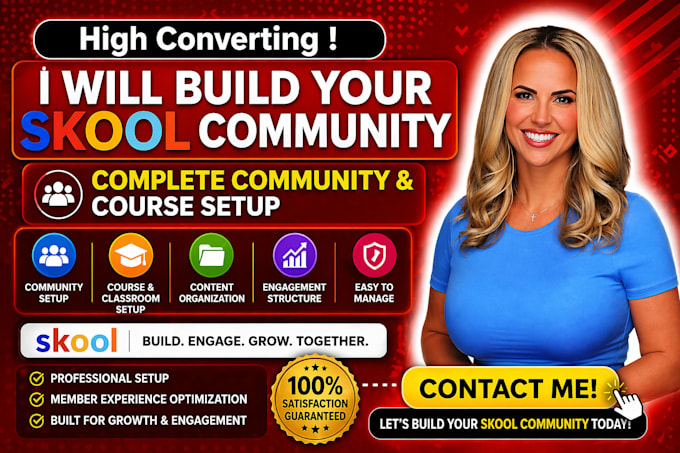 do skool community setup, setup course, and membership system