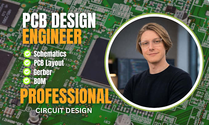 make pcb design, pcb layout, schematic design gerber files and boms in altium